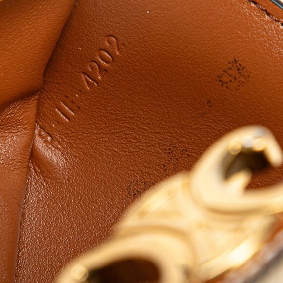 CELINE Brown Leather Wallet - Picture 9 of 10
